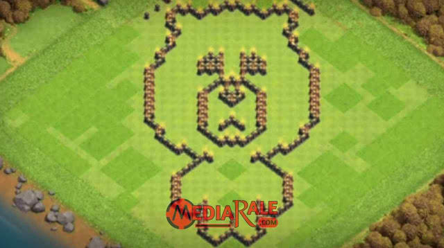 Base COC TH 9 Unik & Lucu