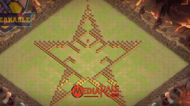 Base COC TH 10 Unik & Lucu