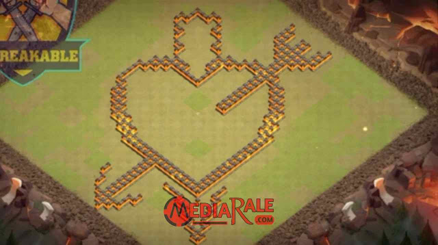 Base COC TH 10 Unik & Lucu