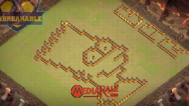 Base COC TH 10 Unik & Lucu