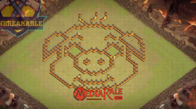 Base COC TH 10 Unik & Lucu