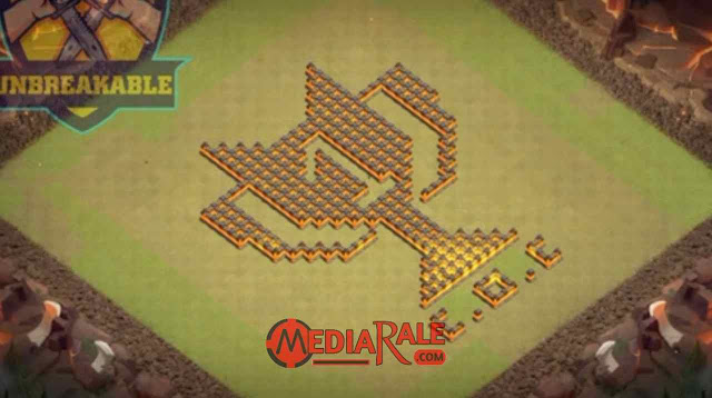 Base COC TH 10 Unik & Lucu