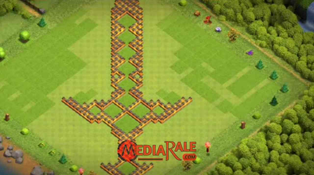 Base COC TH 10 Unik & Lucu