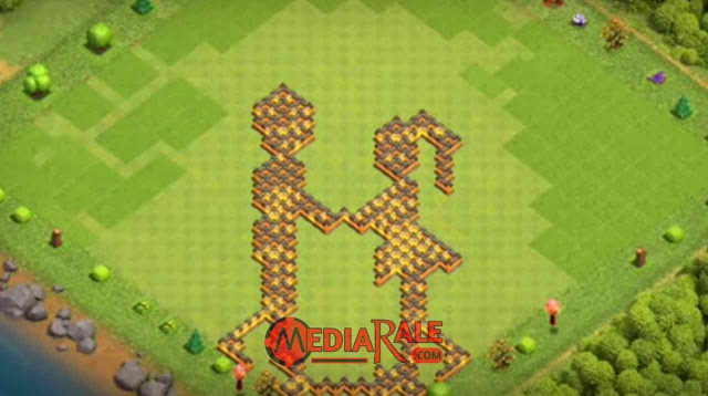 Base COC TH 10 Unik & Lucu