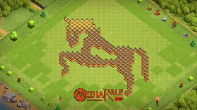 Base COC TH 10 Unik & Lucu