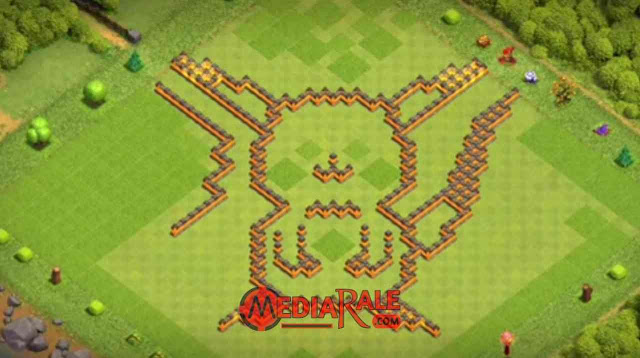 Base COC TH 10 Unik & Lucu
