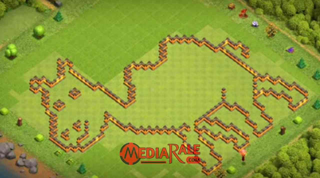 Base COC TH 10 Unik & Lucu