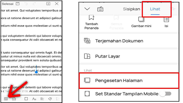 Cara Mengatur Ukuran Kertas di WPS Office