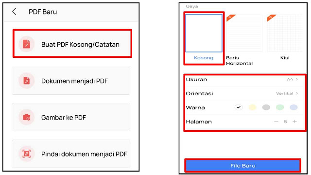 Cara Membuat File PDF di WPS Office