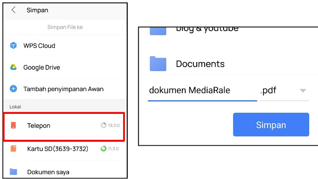 Cara Membuat File PDF di WPS Office
