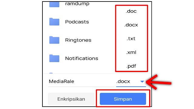 Cara Menyimpan File Dokumen di WPS Office