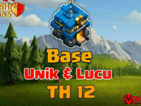 Base COC TH 12 Unik & Lucu