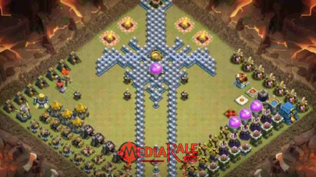 Base COC TH 12 Unik & Lucu