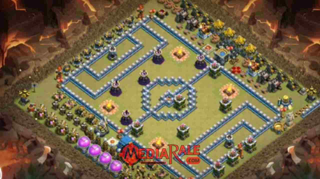 Base COC TH 12 Unik & Lucu