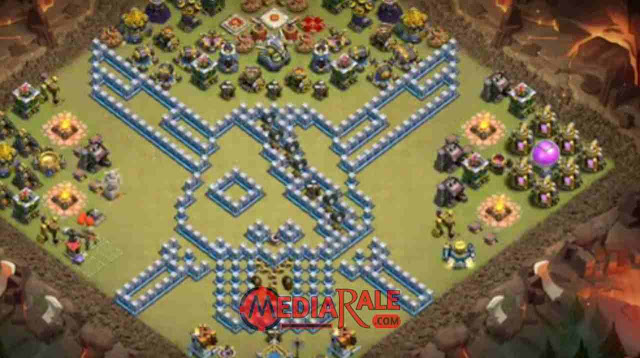 Base COC TH 12 Unik & Lucu