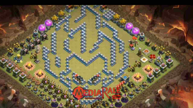 Base COC TH 12 Unik & Lucu
