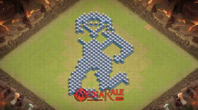 Base COC TH 12 Unik & Lucu