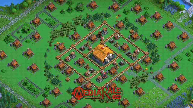 Base Puncak Ibu Kota Klan COC Level 2