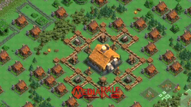 Base Puncak Ibu Kota Klan COC Level 2