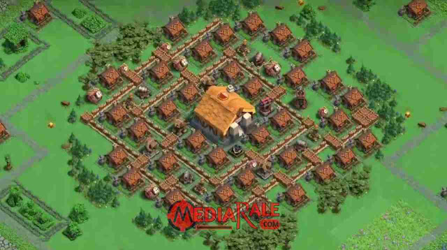 Base Puncak Ibu Kota Klan COC Level 2