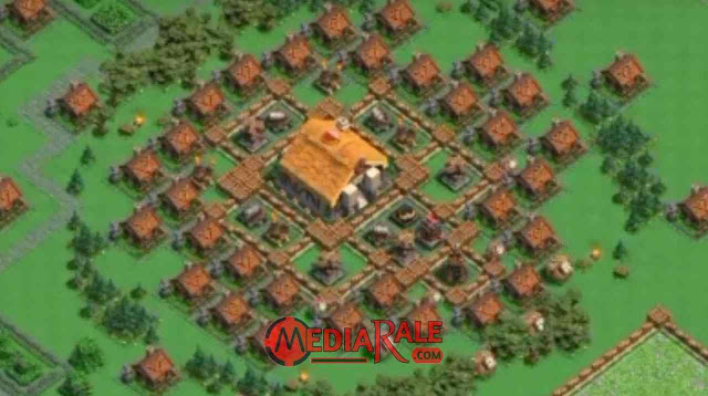Base Puncak Ibu Kota Klan COC Level 2