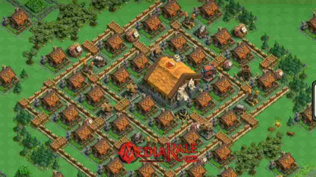 Base Puncak Ibu Kota Klan COC Level 2