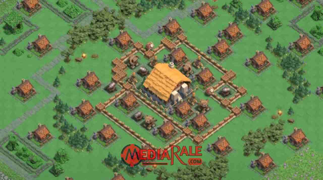 Base Puncak Ibu Kota Klan COC Level 2