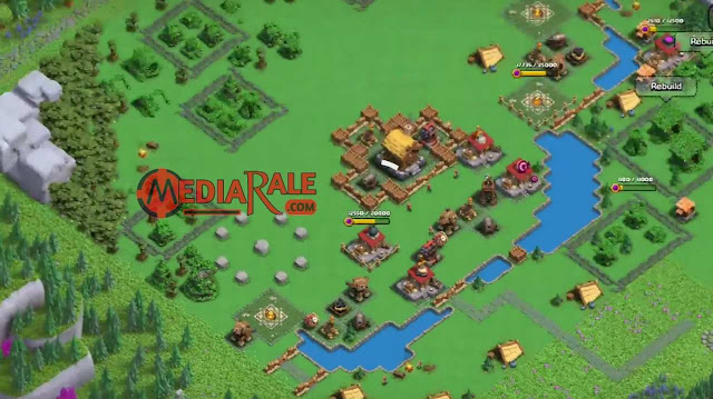 Base Kamp Orang Barbar COC Level 1