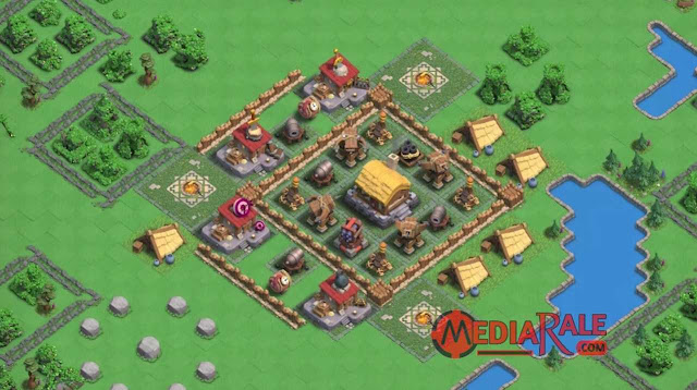 Base Kamp Orang Barbar COC Level 1