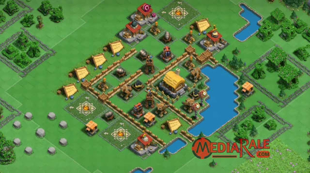 Base Kamp Orang Barbar COC Level 1
