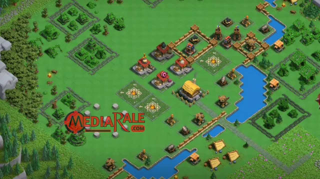 Base Kamp Orang Barbar COC Level 1