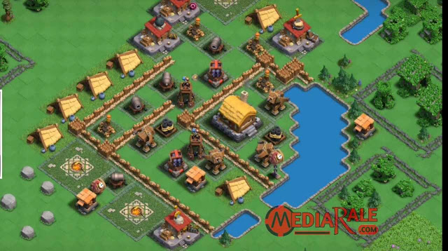 Base Kamp Orang Barbar COC Level 1