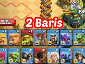 Tampilan Pasukan COC Menjadi 2 Baris