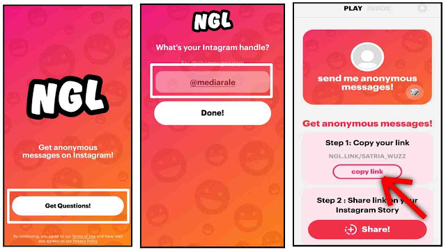 Send Me Anonymous Message