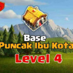 Base Puncak Ibu Kota Klan COC Level 4