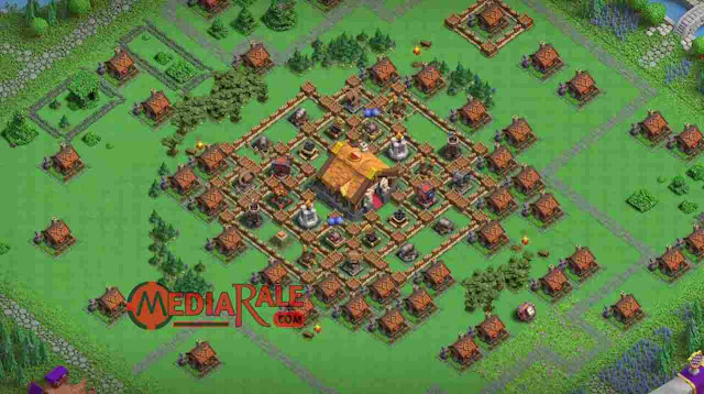 Base Puncak Ibu Kota Klan COC Level 4 Base Puncak Ibu Kota Klan COC Level 4