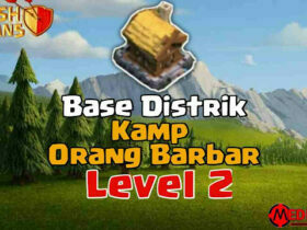 Base Distrik Kamp Orang Barbar COC Level 2