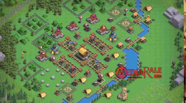 Base Kamp Orang Barbar COC Level 2