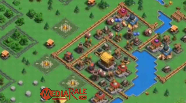 Base Kamp Orang Barbar COC Level 2