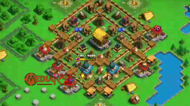 Base Kamp Orang Barbar COC Level 2