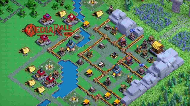 Base Kamp Orang Barbar COC Level 2