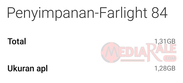 Full Size Farlight 84