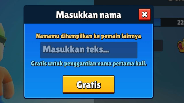 Cara Ganti Nama Stumble Guys