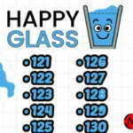 Happy Glass Level 121, 122, 123, 124, 125, 126, 127, 128, 129, & 130