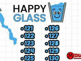 Happy Glass Level 121, 122, 123, 124, 125, 126, 127, 128, 129, & 130