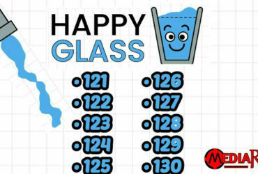Happy Glass Level 121, 122, 123, 124, 125, 126, 127, 128, 129, & 130