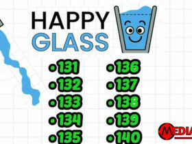 Happy Glass Level 131. 132, 133, 134, 135, 136, 137, 138, 139, & 140