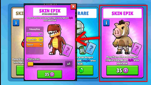 Cara Mendapatkan Skin Special di Stumble Guys