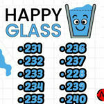 Happy Glass Level 221, 222, 233, 244, 225, 226, 227, 228, 229, & 230