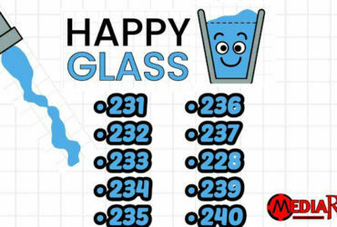Happy Glass Level 221, 222, 233, 244, 225, 226, 227, 228, 229, & 230